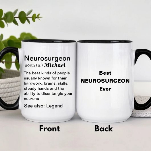 Neurochirurgie Definition Tasse