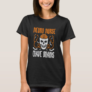 Neurochirurgie Neurologie Trauma ICU Halloween Neu T-Shirt