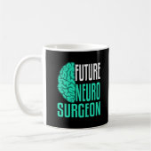 Neurochirurgon Operation Intern Resident Geschenk Kaffeetasse (Links)