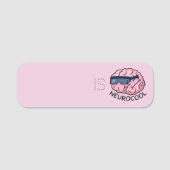Neurocool Namensschild (Vorderseite)