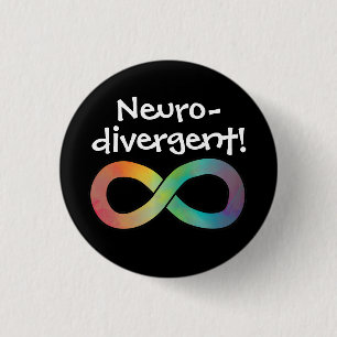 Neurodigent!   Akzeptanz von Autismus Button
