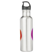 Neurodität (Autismus, Adhd, etc.) Edelstahlflasche (Rückseite)