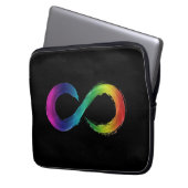 Neurodität Laptopschutzhülle (Vorderseite Links)