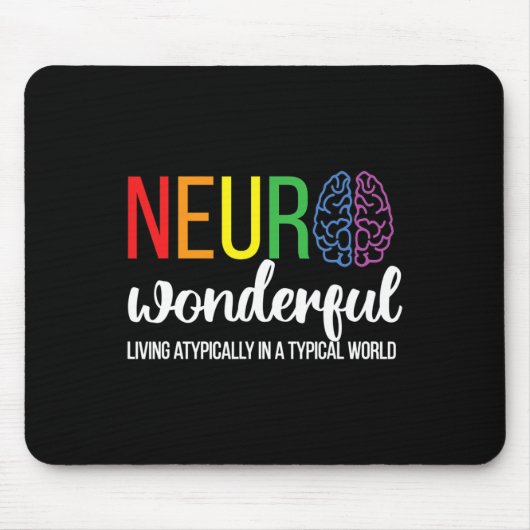 Neurodität Neurodität Autismus Mousepad (Vorne)
