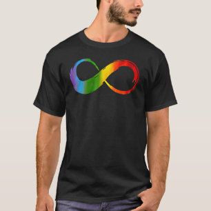 Neurodität Rainbow Infinity for Neurodivergen T-Shirt