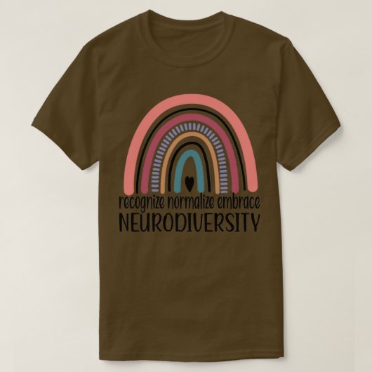 Neuroditätsbewusstsein Autismus Neurodivergent ASD T-Shirt (Design vorne)