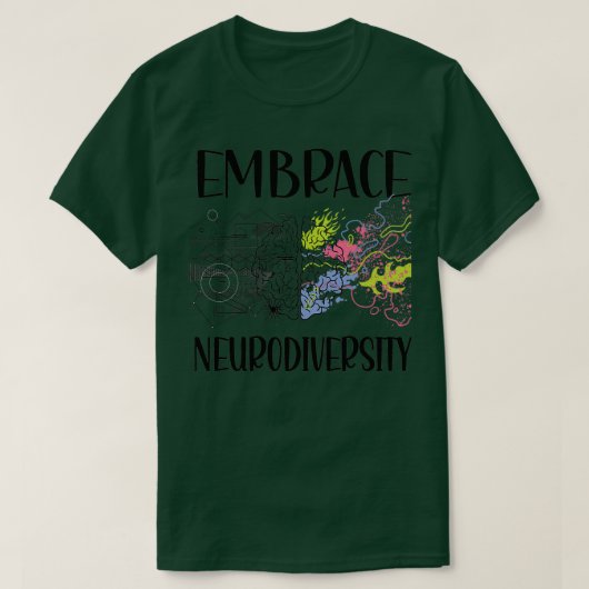 Neuroditätsbewusstsein Autismus Neurodivergent ASD T-Shirt (Design vorne)