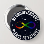 Neurodiumsymbol Button (Vorne & Hinten)