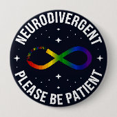 Neurodiumsymbol Button (Vorderseite)