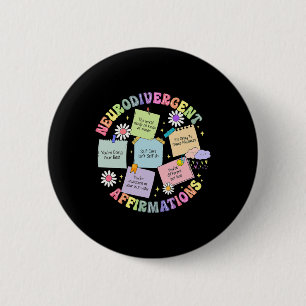 Neurodivere Affirmations Autismus Awareness under Button