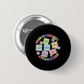 Neurodivere Affirmations Autismus Awareness under Button (Vorne & Hinten)
