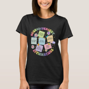 Neurodivere Affirmations Autismus Awareness under T-Shirt