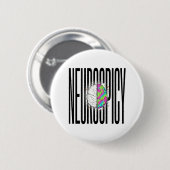 Neurodivergent Neurospicy Brain  Button (Vorne & Hinten)