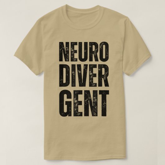 Neurodivergent Prid ADHD Autismus Bewusstsein Neur T-Shirt (Design vorne)