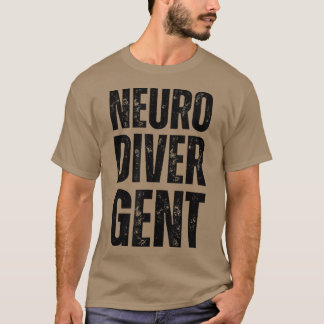 Neurodivergent Prid ADHD Autismus Bewusstsein Neur T-Shirt