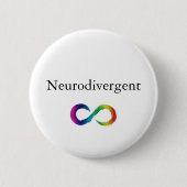 Neurodivergent-Taste Button (Vorderseite)