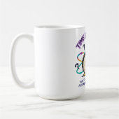Neurodivergent Time Blindness  - Funny Sarcastic  Kaffeetasse (Links)