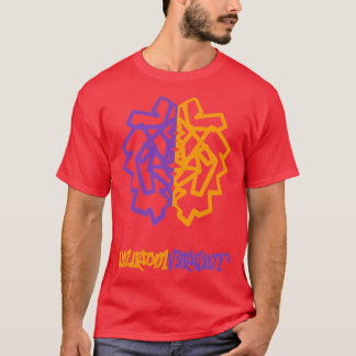 Neurodivergent und Hirn-und Hirn-Bewusstsein T-Shirt