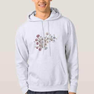 Neurodivergente Dopamin-Molekül - Botanisch Hoodie