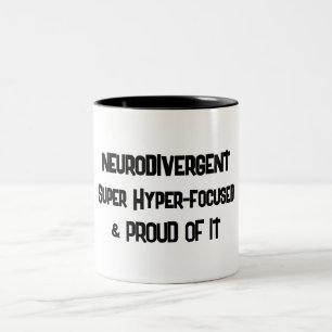Neurodivergente und hyperfokale Tasse