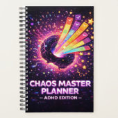 Neurodivergenter Chaos-Meister - ADHD-Edition  Planer (Vorderseite)
