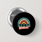 Neurodiverser Stolz auf Autismus und AIDS-Aware Button (Vorne & Hinten)