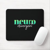 Neurodiverser Stolz auf Autismus und AIDS-Aware Mousepad (Mit Mouse)