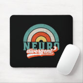 Neurodiverser Stolz auf Autismus und AIDS-Aware Mousepad (Mit Mouse)