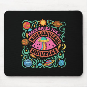 Neurodiverser Universe Special Bildung Teacher Au Mousepad
