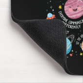 Neurodiverser Universum Planet Autismus Bewusstsei Mousepad (Ecke)