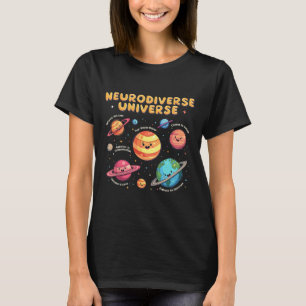 Neurodiverser Universum Special Bildung Autismus A T-Shirt