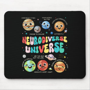 Neurodiverses Universum Autismus Neurovielfalt Awa Mousepad