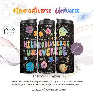 Neurodiverses Universum Bewusstseins-Thermal-Tumbl Thermosbecher