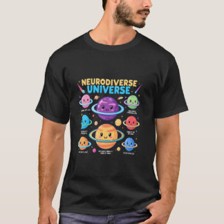Neurodiverses Universum für Autismus-Bewusstsein S T-Shirt