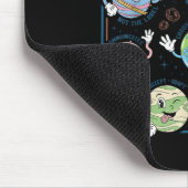 Neurodiverses Universum Neurodiversität Autismus Mousepad (Ecke)