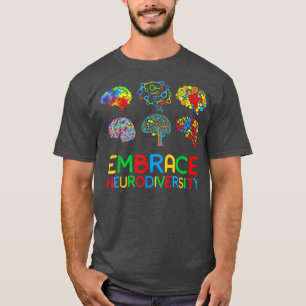 Neurodiversität annehmen ADHD Autismus-Bewusstsein T-Shirt