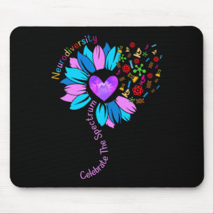 Neurodiversität annehmen Autismus-Bewusstsein Neur Mousepad