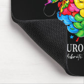 Neurodiversität feiert das Spektrum Mousepad (Ecke)