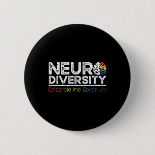 Neurodiversität feiert psychische Gesundheit Adhs  Button