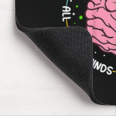 Neurodiversität Gehirn Autismus-Bewusstsein Adhd u Mousepad (Ecke)