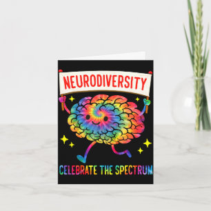 Neurodiversität Hirnspektrum Autismus-Bewusstsein Karte
