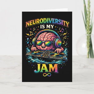 Neurodiversität ist meine Leidenschaft Feiertagskarte