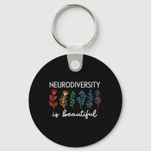 Neurodiversität ist schön Autism Awareness Adhd  Schlüsselanhänger