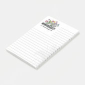 Neurodiversität ist Schön Lined 3M Post-it® Notiz (angewinkelt)