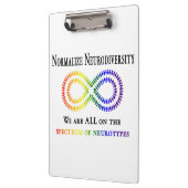 Neurodiversität normalisieren klemmbrett (Links)