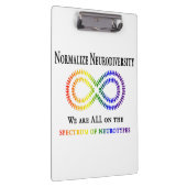 Neurodiversität normalisieren klemmbrett (Rechts)