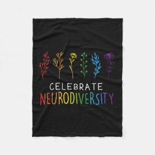 Neurodiversität Psychische Gesundheit Autismus-Bew Fleecedecke