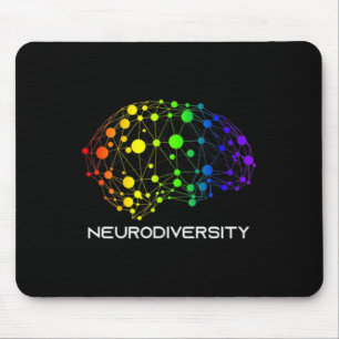 Neurodiversität umarmen Autismus Adhs Asd Gehirn S Mousepad
