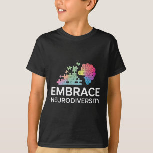 Neurodiversität umarmen Autismus Adhs Inklusion Me T-Shirt