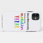 Neurodiversität Willkommen bei der Evolution Case-Mate iPhone Hülle (Rückseite (Horizontal))